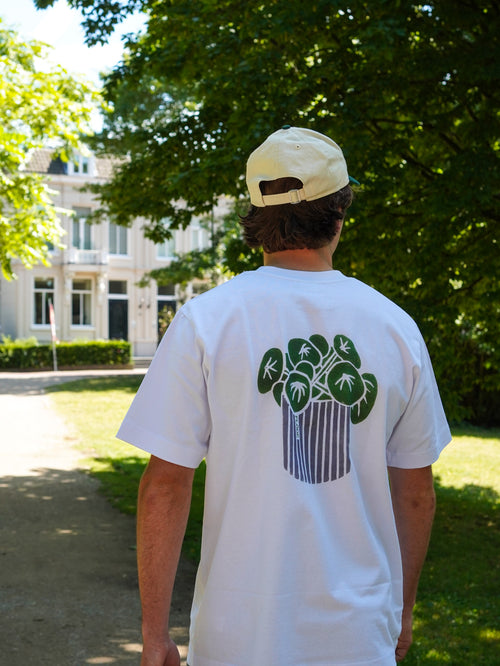 Carpe diem flowerpot oversized t-shirt