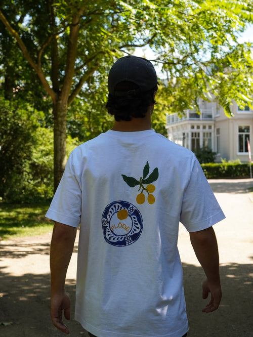 Carpe diem lemon oversized t-shirt